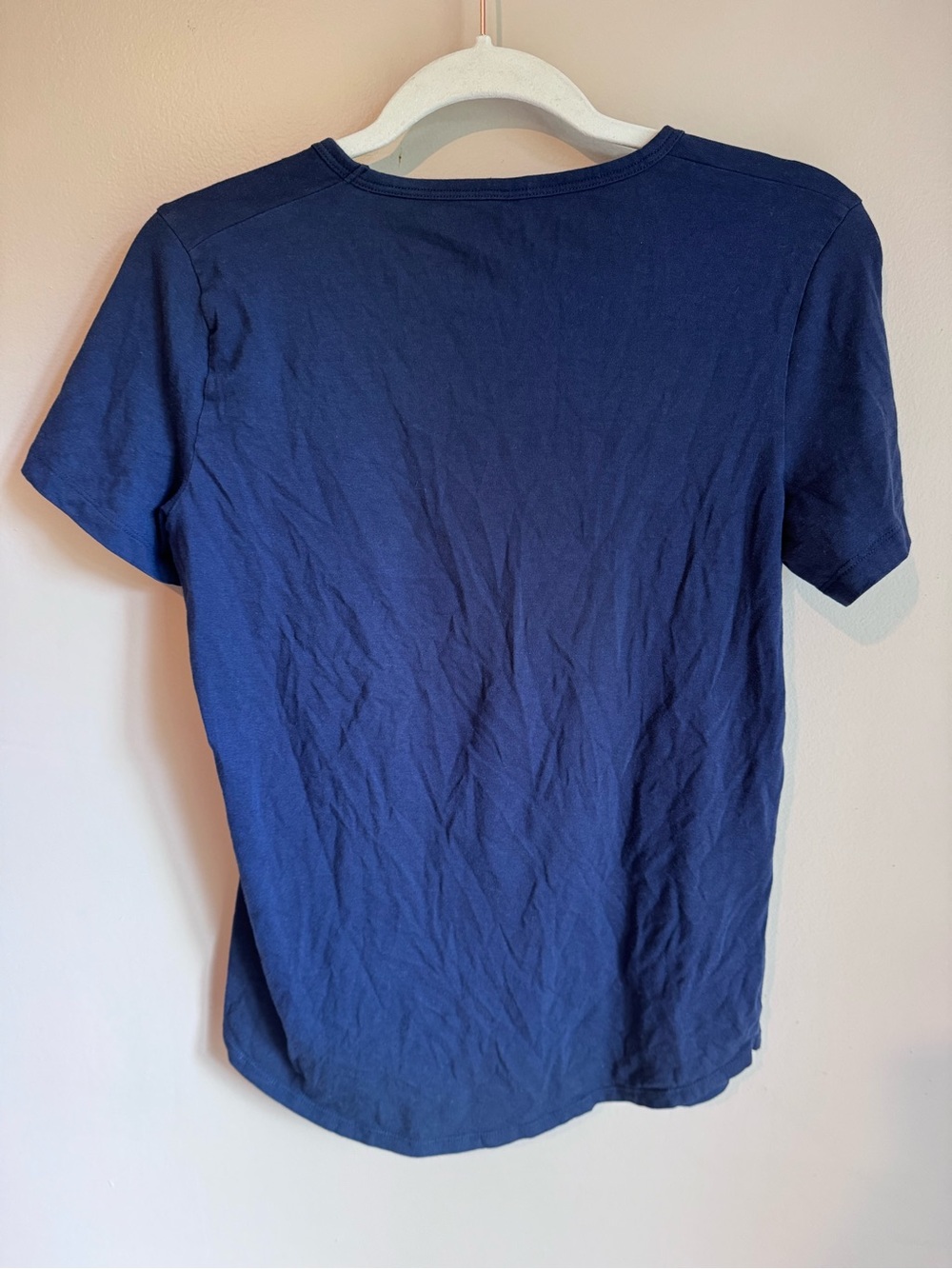 University Of Auburn Under Armour Navy Orange Heat Gear Women's Shirt Top M - Picture 2 of 5
